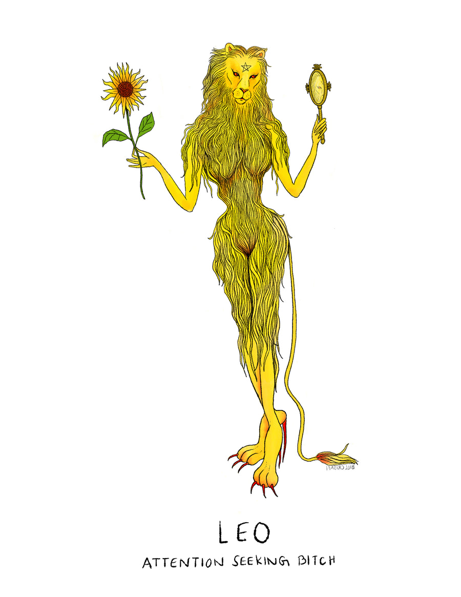 ZODIAC ART PRINTS (WITH TEXT)