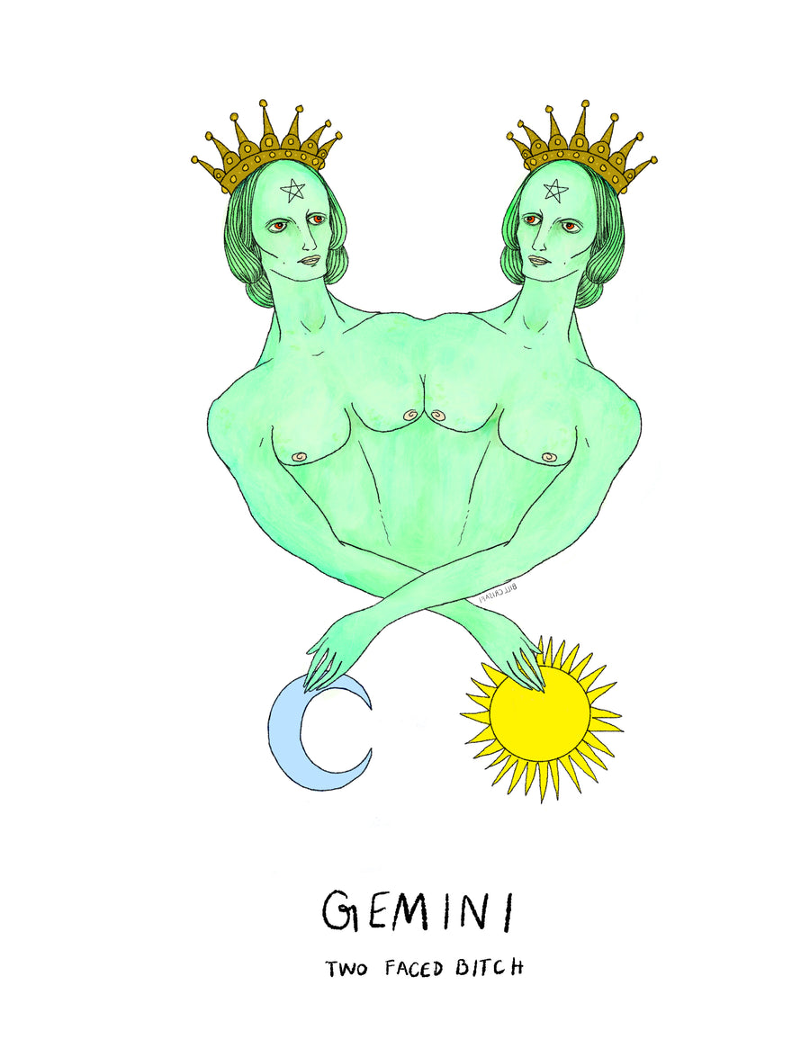 ZODIAC ART PRINTS (WITH TEXT)