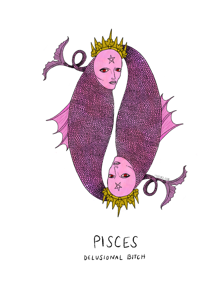 ZODIAC ART PRINTS (WITH TEXT)