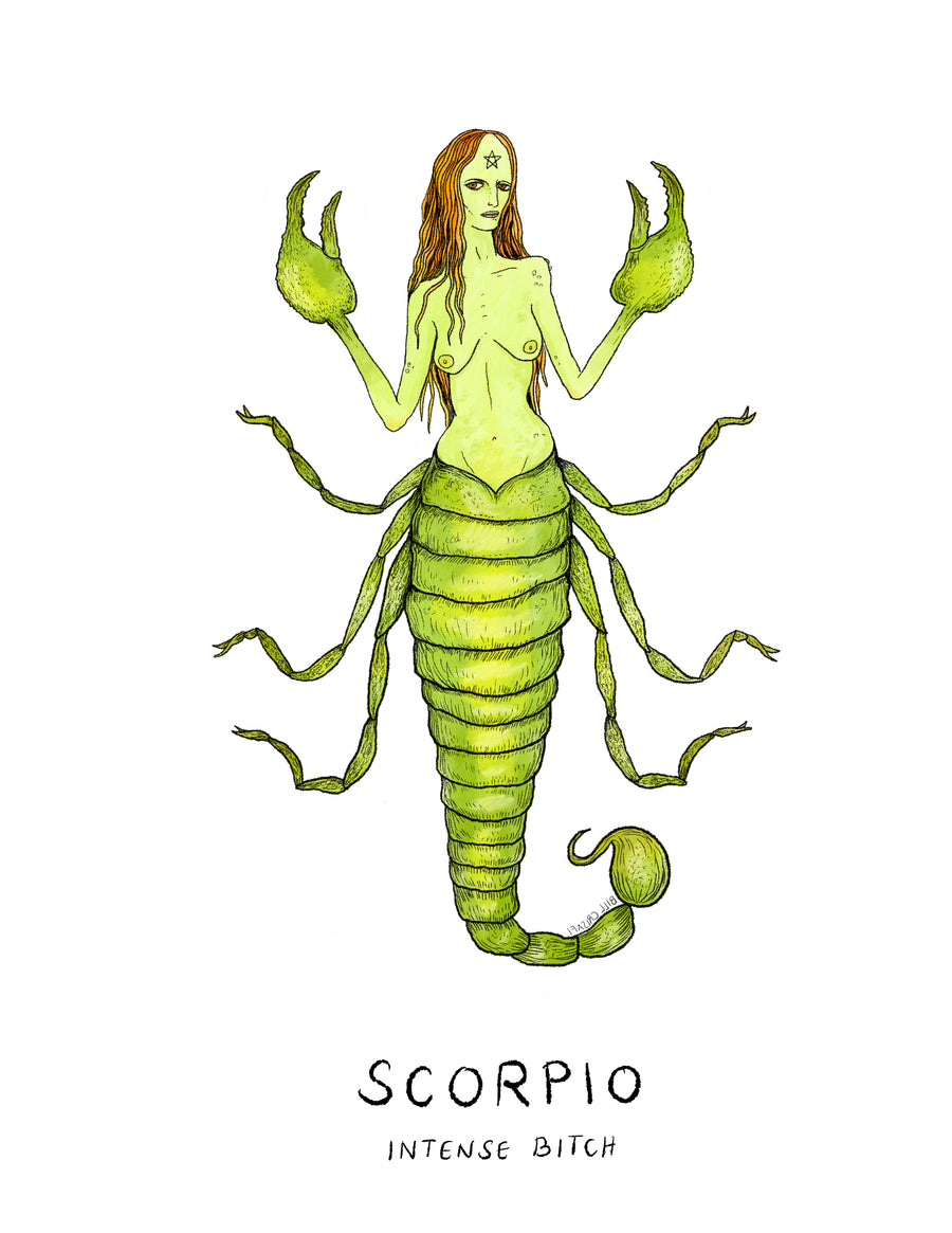 ZODIAC ART PRINTS (WITH TEXT)