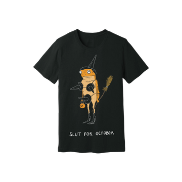 Slut for October Tee Shirt (READ DESCRIPTION)