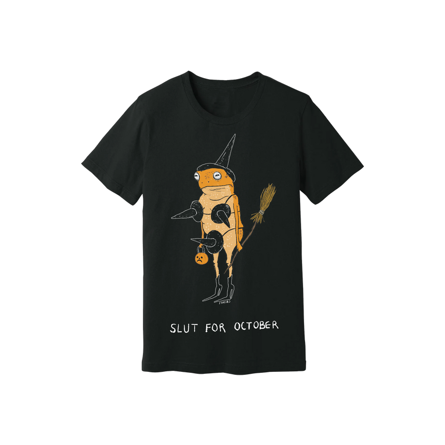 Slut for October Tee Shirt (READ DESCRIPTION)