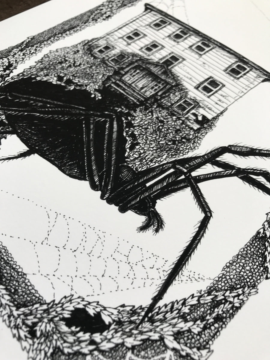 Grimshawe's Web Fine Art Print