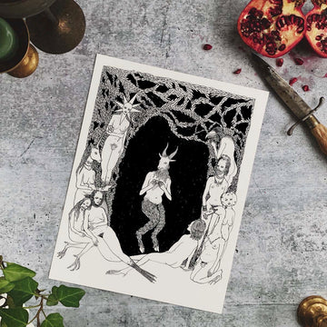Pan and the Forest Nymphs Fine Art Print