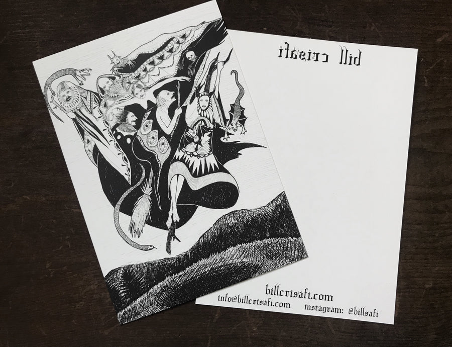 Illustrated Postcards