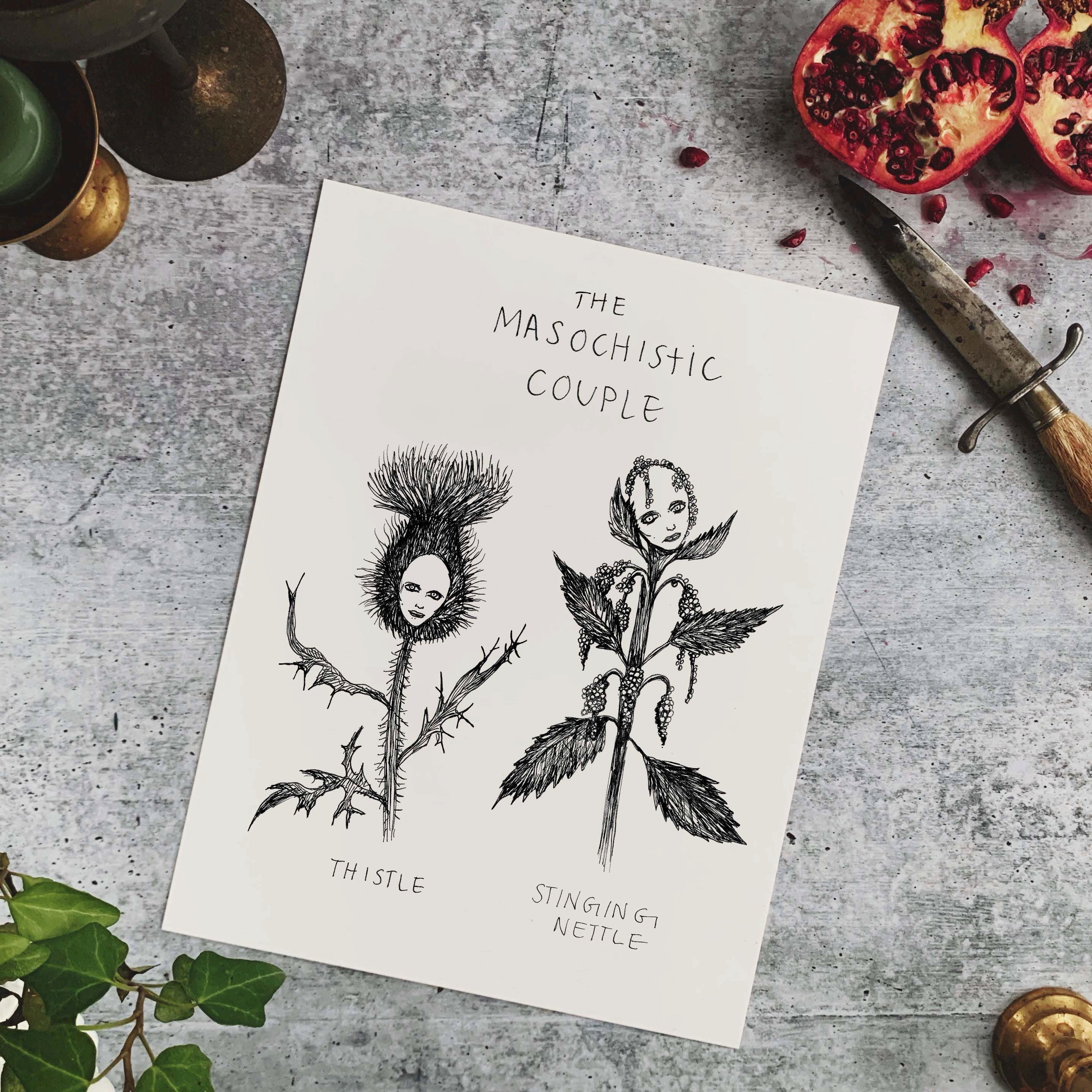 The Masochistic Couple Fine Art Print – Bill Crisafi