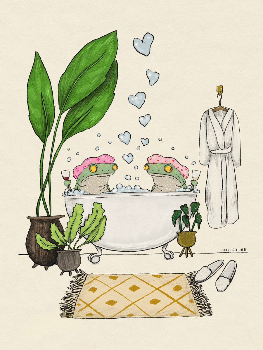 The Bath Fine Art Print