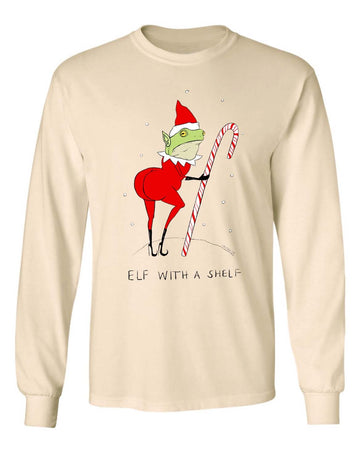 Elf With A Shelf Long Sleeve Shirt