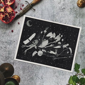 Halloween Night Fine Art Print