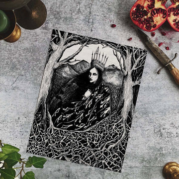 Death Draws Near Fine Art Print
