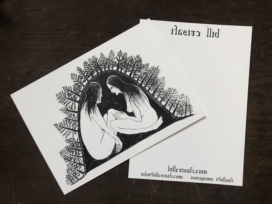 Illustrated Postcards