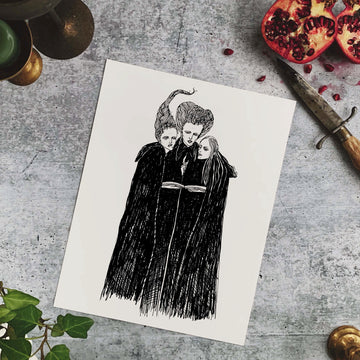 The Sanderson Sisters Fine Art Print