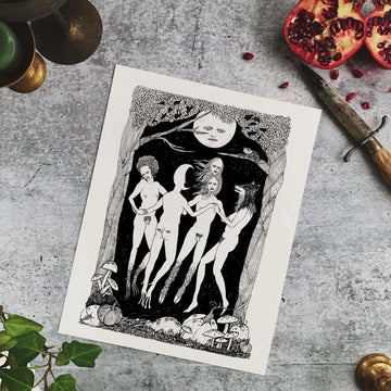 The Moon Dance Fine Art Print
