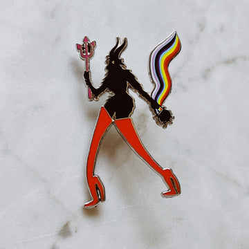 Proud Bitch Cloisonné pin