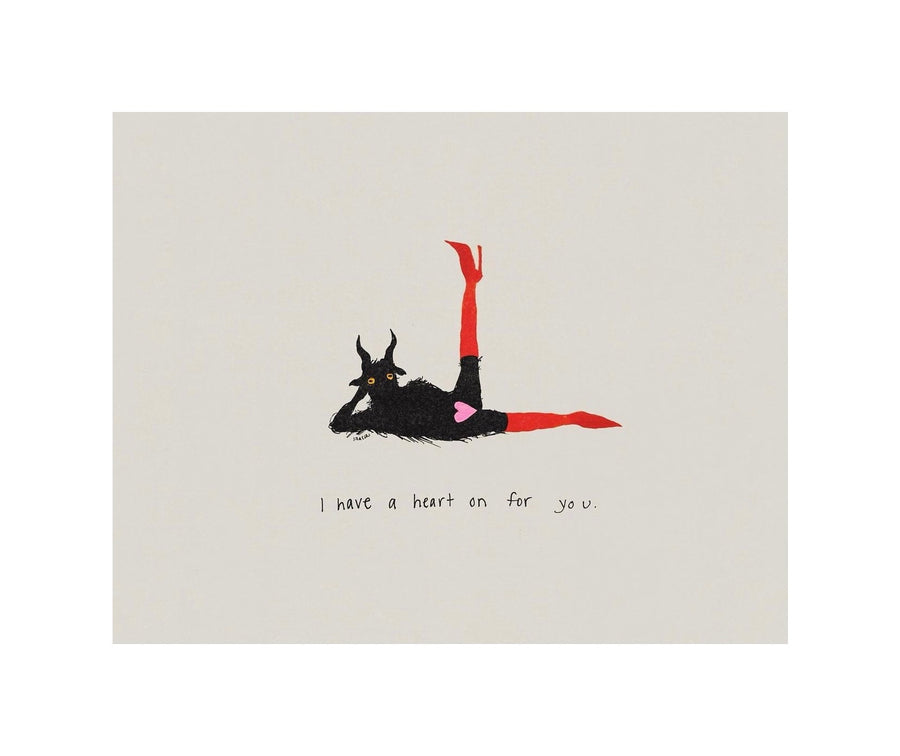 Heart On Fine Art Print