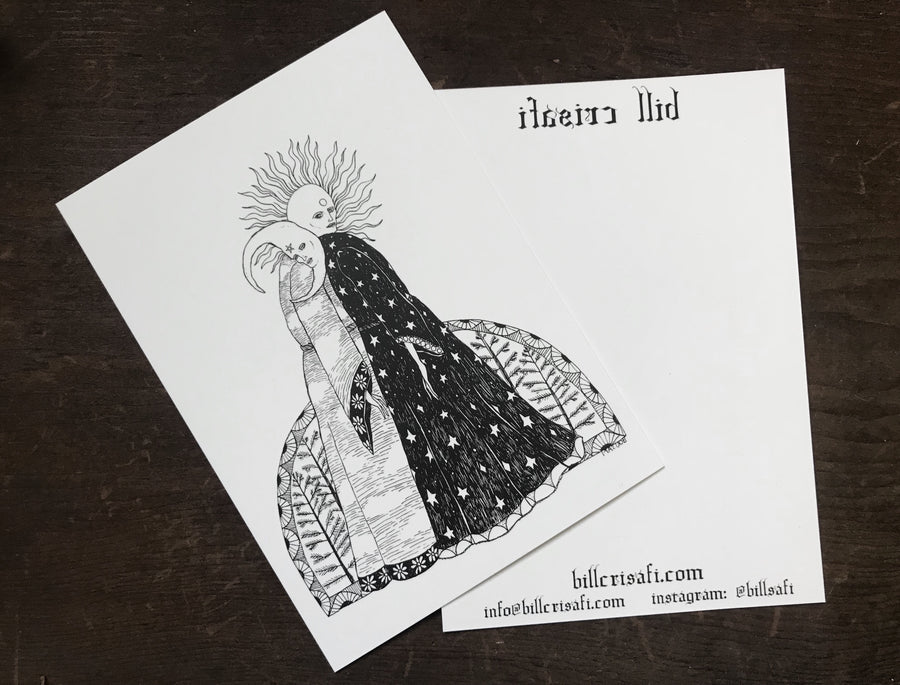 Illustrated Postcards