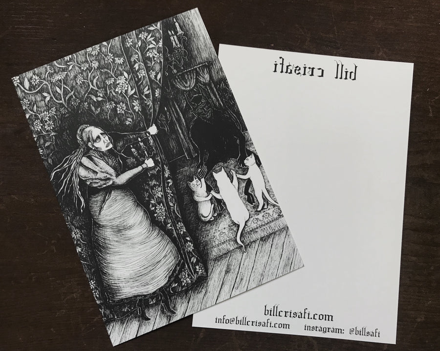 Illustrated Postcards